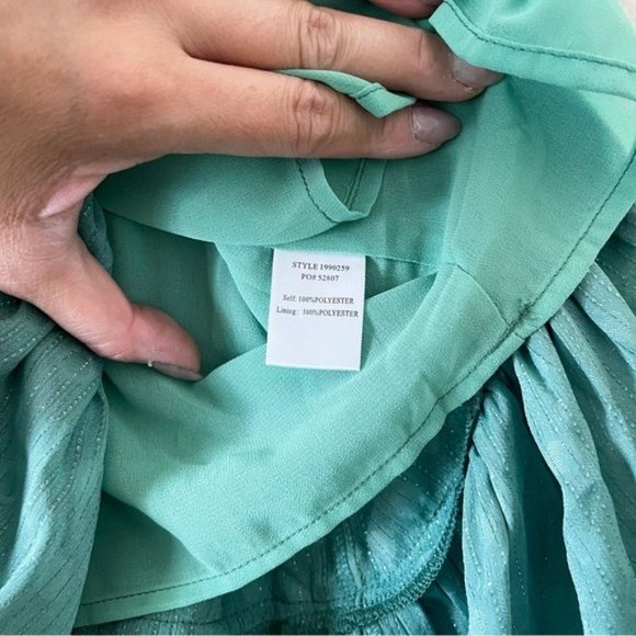 Current Air Ruffle Tie Neck Dress - Picture 6 of 8